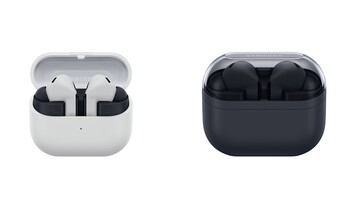 Fodralet till Galaxy Buds 3 FE rapporteras ha en batterikapacitet på 900 mAh, nästan dubbelt så mycket som Galaxy Buds 3. (Bildkälla: Samsung)