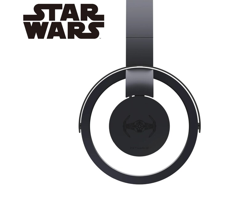Den svarta nwm ONE är försedd med en bild av en TIE Fighter. Den vita ONE har en X-wing starfighter. (Bildkälla: NTT Sonority)