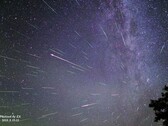 En bild av Perseiderna över Kina (Bildkälla: Xiang Zhan och Beijing Planetarium)
