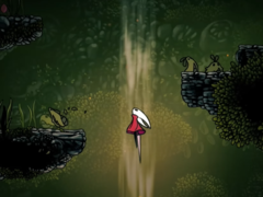 En skärmdump från Hollow Knight Silksong avslöjar trailer (Bildkälla: Team Cherry YT)