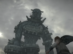 En skärmdump av Shadow of the Colossus 2017 E3-trailer (bildkälla: PlayStation YT)