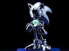 Bild på DNA-figuren till Sonic 35-årsjubileet