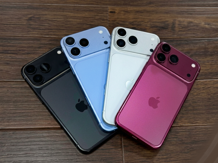 iPhone 18 Pro designmodeller, skärmdump från Weibo-videon som länkas nedan - redigerad.