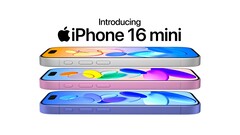En renderad video av vad som kan ha varit iPhone 16 Mini. (Bildkälla: @asherdipps)