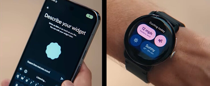 Gemini Intelligence för Android kan skapa anpassade widgetar från talade beskrivningar.