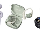 JVC Kenwoods budgetmodell HA-A4T, mellanklassmodellen HA-NP80T och premiummodellen HA-FW5000T (från vänster till höger) – hörlurar.