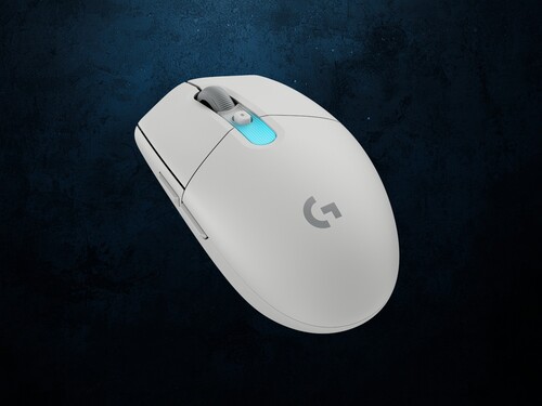 Spelmusen Logitech G305 X Superlight i vitt