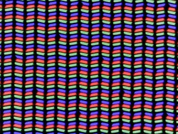 Sub-pixel matris