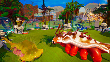 En bild som visar djur i The Planet Crafter.