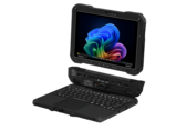 Panasonic Toughbook G3, med sitt löstagbara tangentbord