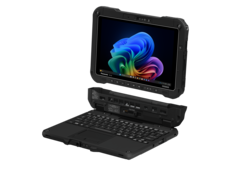Panasonic Toughbook G3, med sitt löstagbara tangentbord