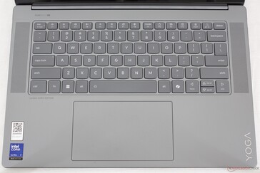 Samma tangentbordslayout som på Yoga 7 14 G9