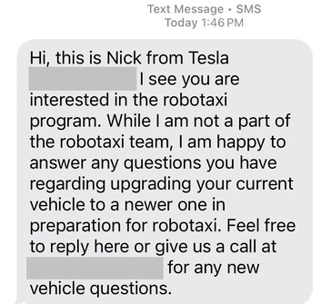 Teslas uppgradering av robotaxi bjuder in.