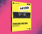 Corsair Vengeance DDR5-minnesbox visas upp med ett pris på $4199