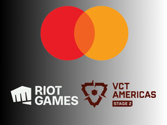 Logotyper för Mastercard, Riot Games och VCT Americas visas (Bildkälla: Mastercard, Riot Games, Valorant Champions Tour Americas YouTube med redigeringar)