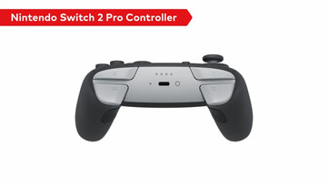Nintendo Switch 2 Pro Controller är en blandning av svart och vitt. (Bildkälla: Nintendo)