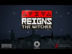 Reigns: The Witcher kommer att släppas den 25 februari. (Bildkälla: DevolverDigital via YouTube)