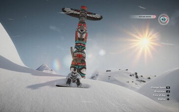Bild: En skärmdump från spelet Steep.