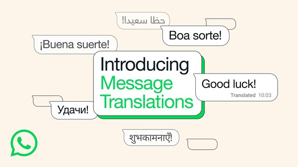 WhatsApp säger att översättning sker på enheten för att upprätthålla integriteten. (Bildkälla: WhatsApp)
