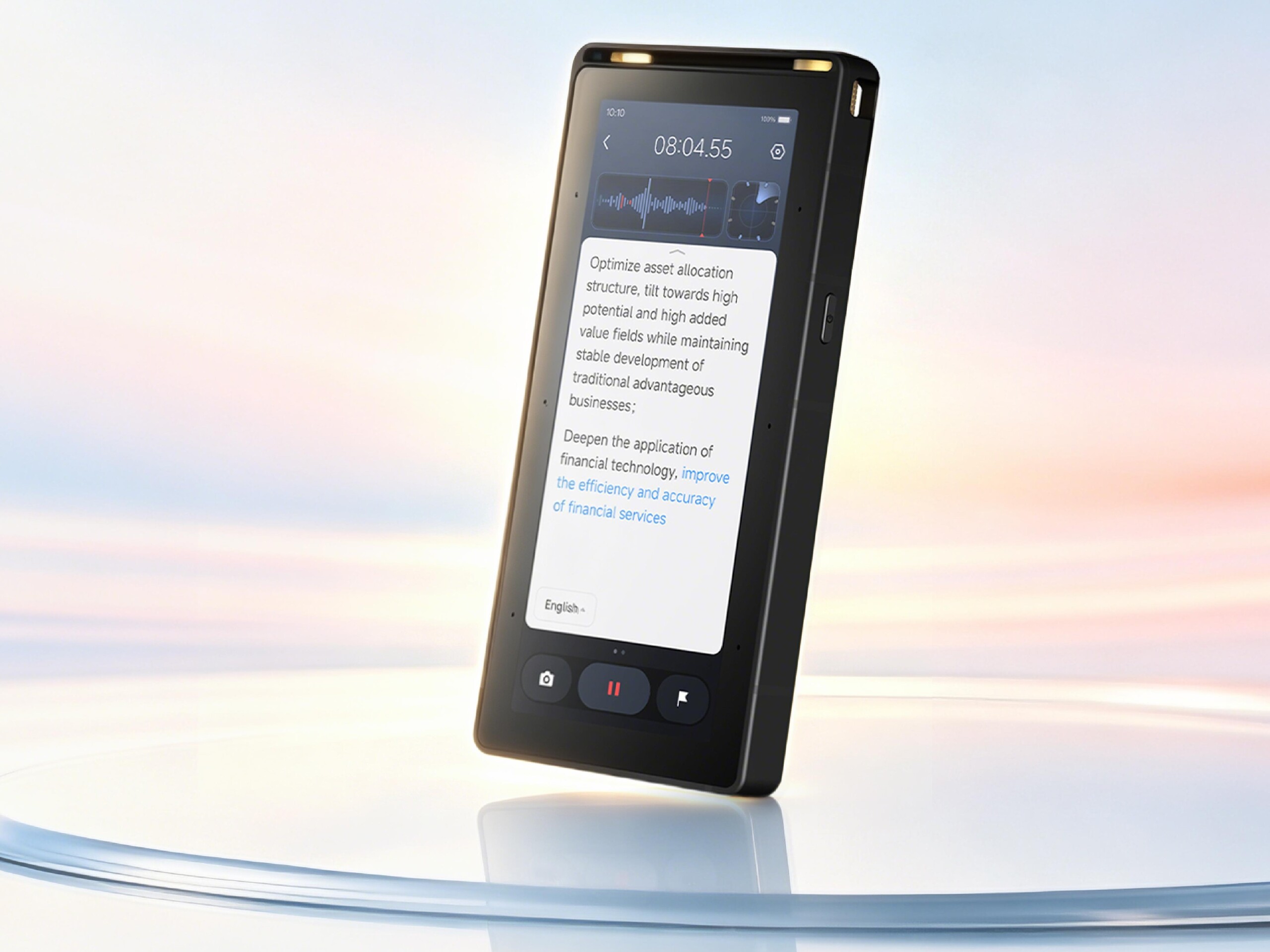 iFLYTEK AI Recorder S6 i praktiktest hos Notebookcheck.
