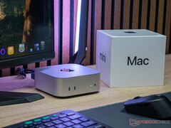 Nästa Mac mini förväntas behålla samma design som 2024 års utgåva som visas här. (Bildkälla: Notebookcheck)