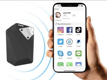 Runk 2.0 fungerar som ett NFC-visitkort (Bildkälla: Runker)