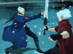 För första gången i en officiell animation drabbar halvdemonbröderna Dante och Vergil samman utanför spelen.