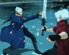 För första gången i en officiell animation drabbar halvdemonbröderna Dante och Vergil samman utanför spelen.
