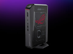 Konfigurationen med Intel Core Ultra 9 275HX och RTX 5080 Laptop GPU kostar 2 840 kr. På bilden: mini-PC:n. (Bildkälla: Asus)