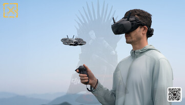 DJI Neo 2 flygs med ett par DJI Goggles N3. (Bildkälla: via Igor Bogdanov)