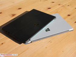 Recension av Surface Pro 6 (2018) Core i7. Recensionsex från notebooksbilliger.de.