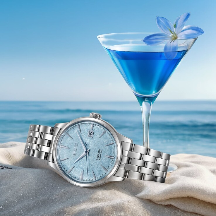 Seikos Presage Cocktail Time Maya Bay Limited Edition-klocka. (Bildkälla: Seiko)