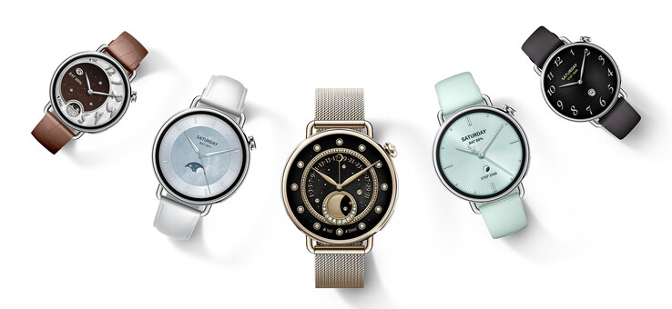 Xiaomi säljer Watch S4 41 mm med flera olika ytbehandlingar i Kina. (Bildkälla: Xiaomi)