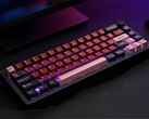 Svart med en antydan till rosa: Färgschema för PC med allt-i-ett-tangentbord. (Bildkälla: Rakeydo via Kickstarter)