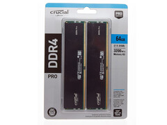 Micron Crucial Pro 64GB DDR4 RAM-minneskit. (Bildkälla: Crucial)