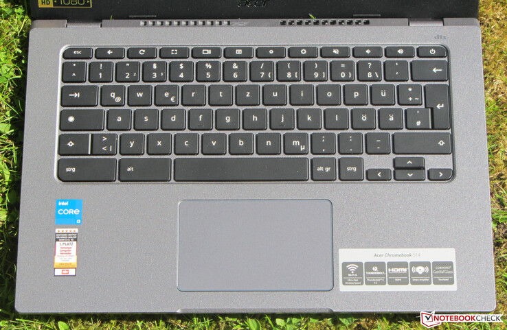 Chromebook 514 - Inmatningsenheter