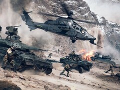 Battlefield 6, skärmdump med arméfordon och beväpnade figuranter på bilden, ser ut att bli en stark återkomst för spelserien. (Bildkälla: DICE) 