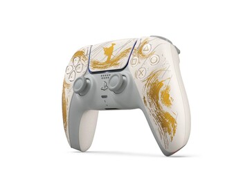 Gold Ghost of Yotei Limited Edition DualSense-handkontroll. (Bildkälla: PlayStation)