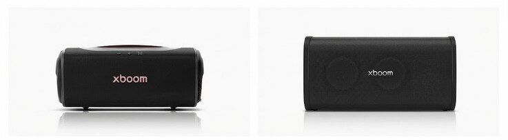 På bilden: LG Xboom Stage 501 (höger) och Xboom Blast (vänster). Bildkälla: LG