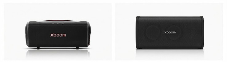 På bilden: LG Xboom Stage 501 (höger) och Xboom Blast (vänster). Bildkälla: LG