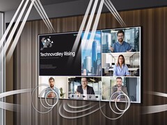 QH115FX: Stor mini-LED-skärm för professionella användare. (Bildkälla: Samsung)