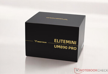 Minisforum EliteMini UM890 Pro. (Bildkälla: Notebookcheck)