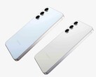 Inofficiell rendering av Galaxy S25 FE i två av de fyra färgerna vid lanseringen. (Bildkälla: Nieuwe Mobiel)