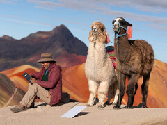 Starlink Mini-parabolen kan placeras ut var som helst. (Bildkälla: SpaceX)