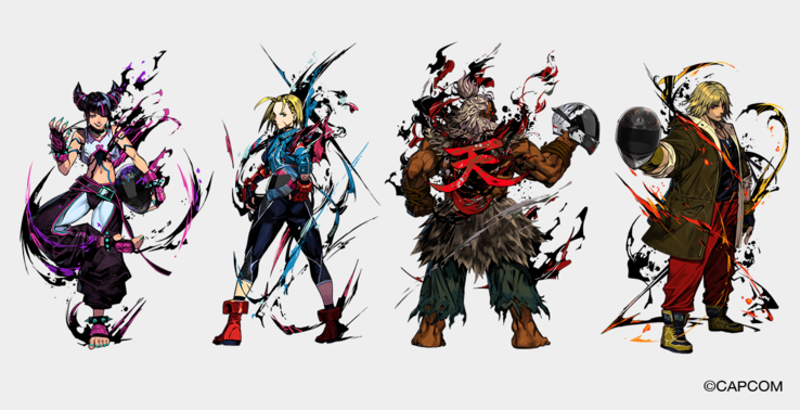 Juri, Cammy, Akuma och Ken inspirerade de fyra grafiska motiven i AGV:s K1 S-hjälmkollektion med Street Fighter 6-tema, som är exklusiv för Japan.