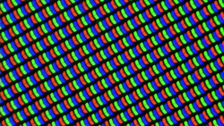 Representation av subpixlarna i en klassisk RGB-matris