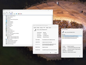 Den nya drivrutinen nvmedisk.sys används efter ovan nämnda justeringar.