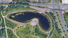 GNSS-testrutt: sjöcirkel