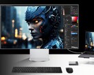 LG UltraFine 6K 32U990A har en nästan kantlös panel i ett elegant hölje. (Bildkälla: LG)