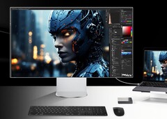 LG UltraFine 6K 32U990A har en nästan kantlös panel i ett elegant hölje. (Bildkälla: LG)
